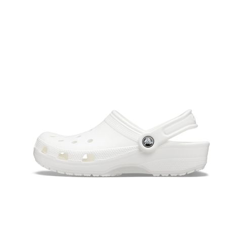 Crocs - Xăng đan nam nữ Classic White Lifestyle