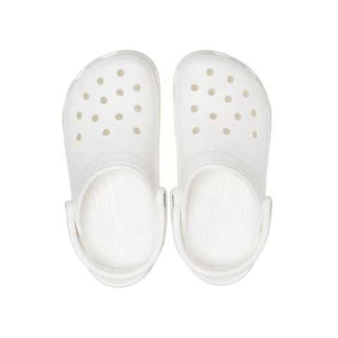 Crocs - Xăng đan nam nữ Classic White Lifestyle