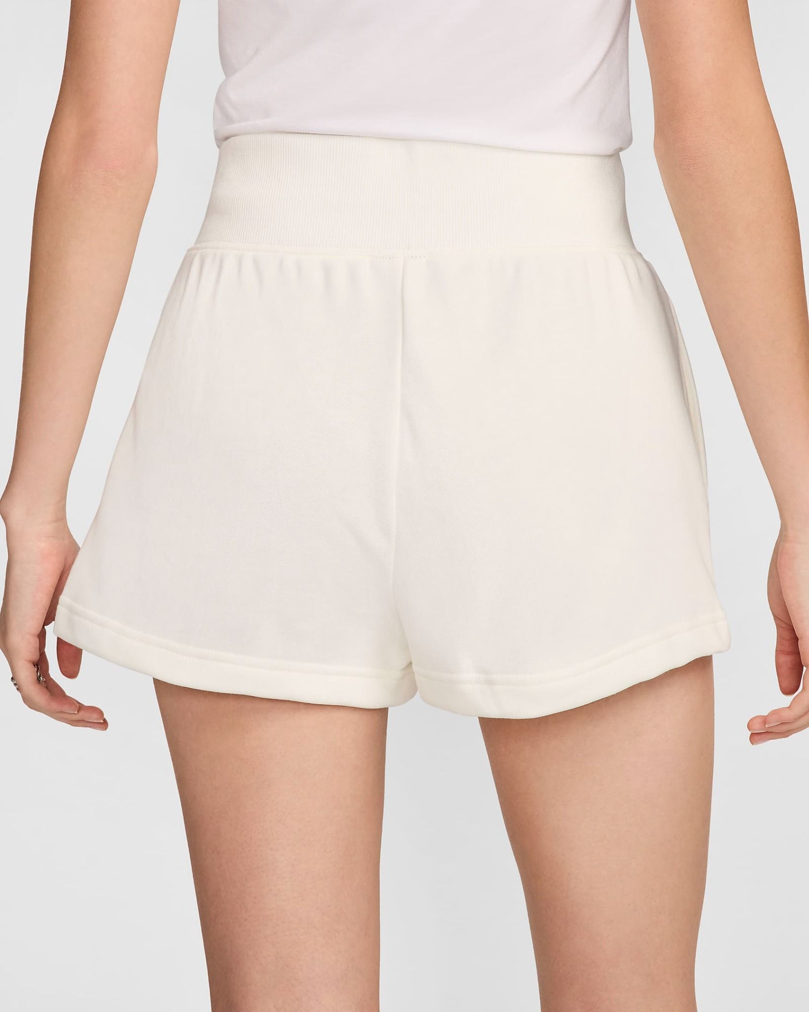 Nike - Quần ngắn thể thao Nữ Phoenix Fleece Women's High-Waisted Loose French Terry Shorts