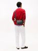 Tommy Hilfiger - Túi đeo chéo nam Pebble Grain Double Zip Messenger Bag