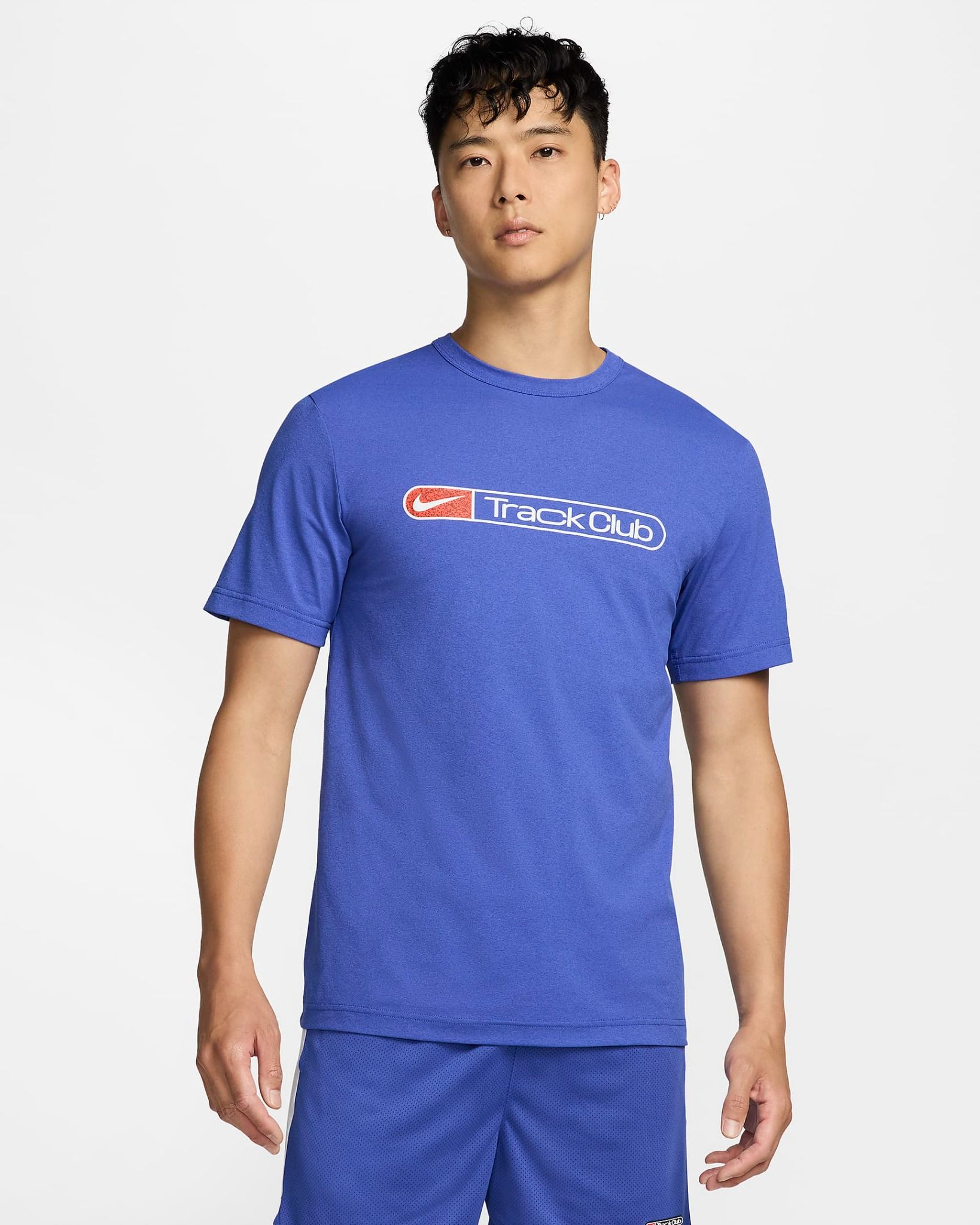 Nike - Áo tay ngắn thể thao Nam As M Nk Df Uv Hyvrs Track Club