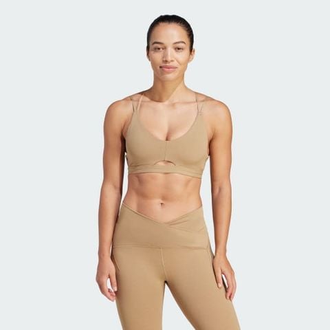 adidas - Áo ngực hỗ trợ nhẹ Nữ Studio Luxe Light-Support Bra