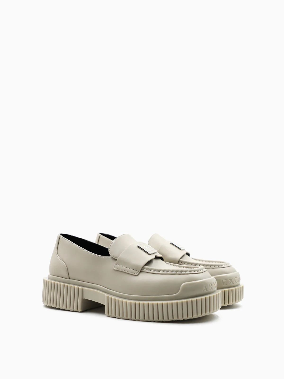Armani Exchange - Giày loafer nữ Aix Women's Mocassini Mat Act
