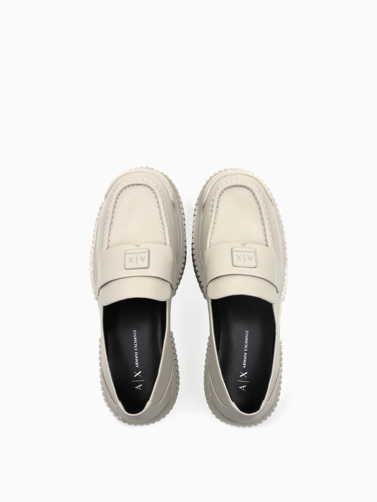Armani Exchange - Giày loafer nữ Aix Women's Mocassini Mat Act