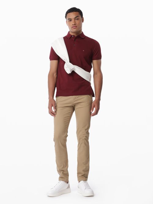 Tommy Hilfiger - Áo polo tay ngắn nam TH 1985 Slim Polo