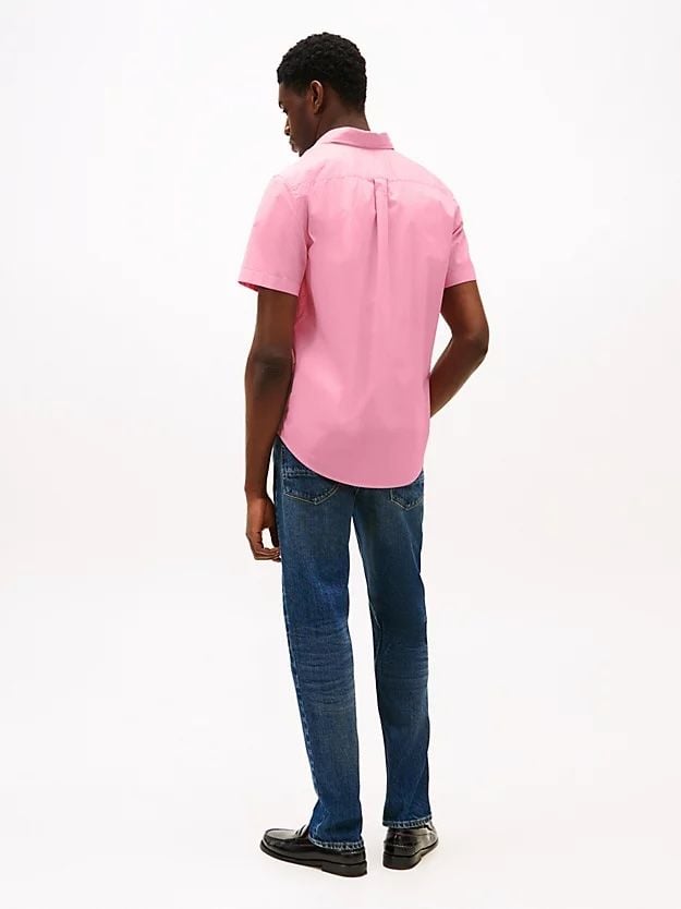 Tommy Hilfiger - Áo sơ mi tay ngắn nam Regular Fit Short Sleeve Shirt