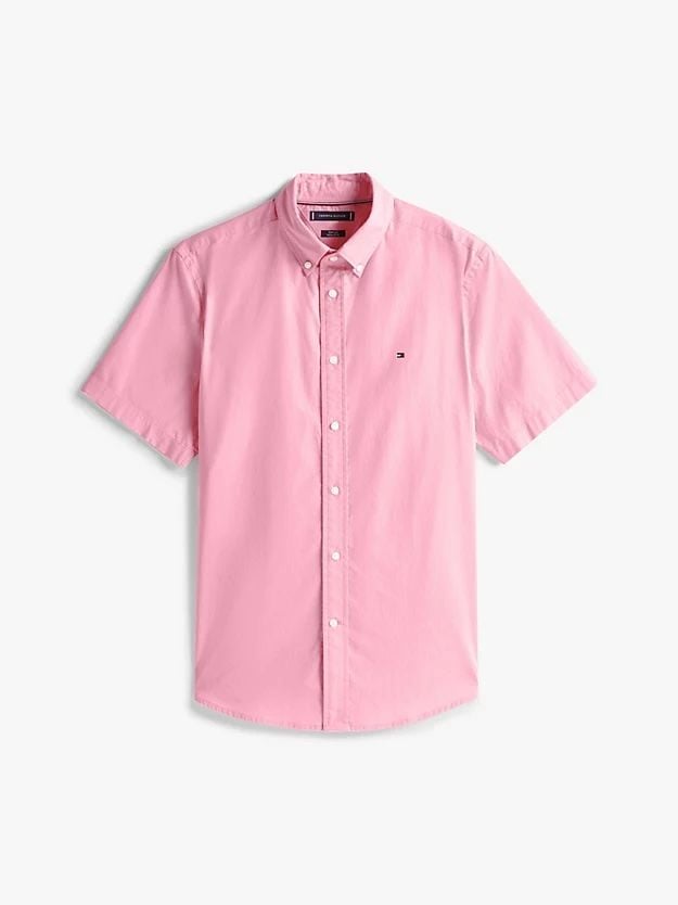 Tommy Hilfiger - Áo sơ mi tay ngắn nam Regular Fit Short Sleeve Shirt