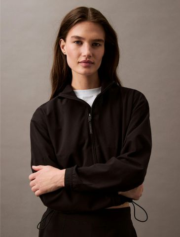 Calvin Klein - Áo khoác gió thể thao CK nữ Active Commute Cropped Windbreaker
