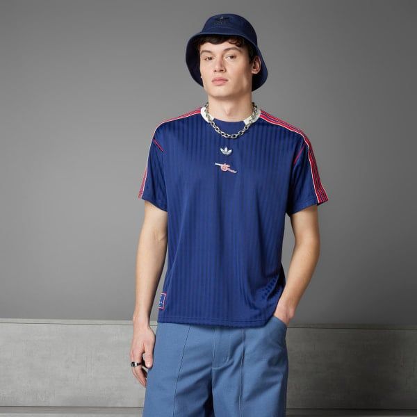 adidas - Áo thun đá banh Nam Arsenal Terrace Icons Jersey