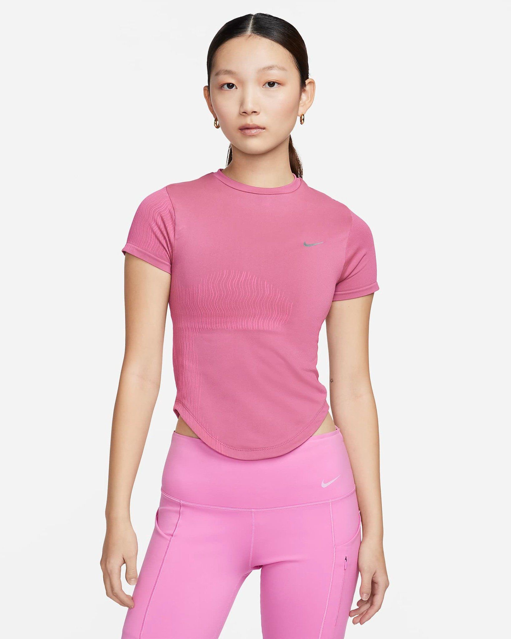 Nike - Áo Tay Ngắn Thể Thao Nữ Running Division Women'S Dri-Fit Adv Short-Sleeve Running Top