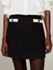 Tommy Hilfiger - Váy nữ Tweed Button Mini Skirt