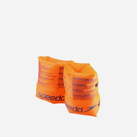 Speedo - Phao bơi gắn tay trẻ em Speedo Roll Up Armbands Orange Swimming - 2