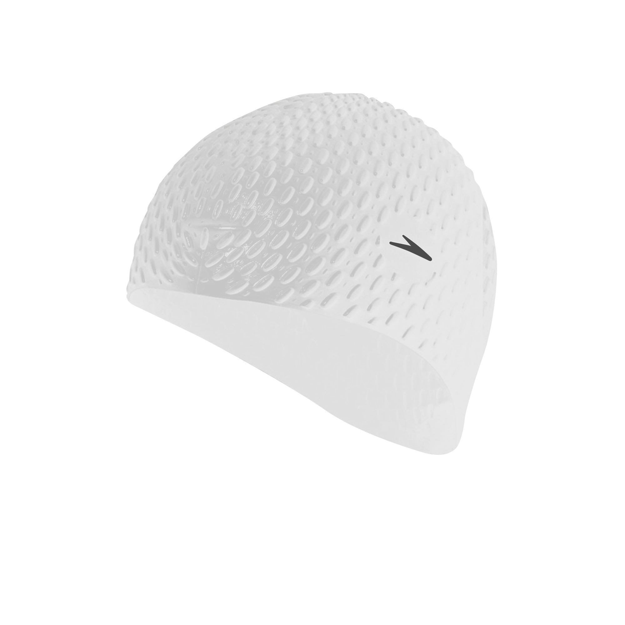 Speedo - Nón bơi nam nữ Speedo Bubble Cap White Swimming