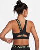 Nike - Áo ngực nữ hỗ trợ cường độ vừa Pro Swoosh Women's Medium-Support 1-Piece Pad Asymmetrical Sports Bra