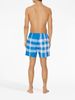 Burberry - Quần bơi nam checkered drawstring swim shorts
