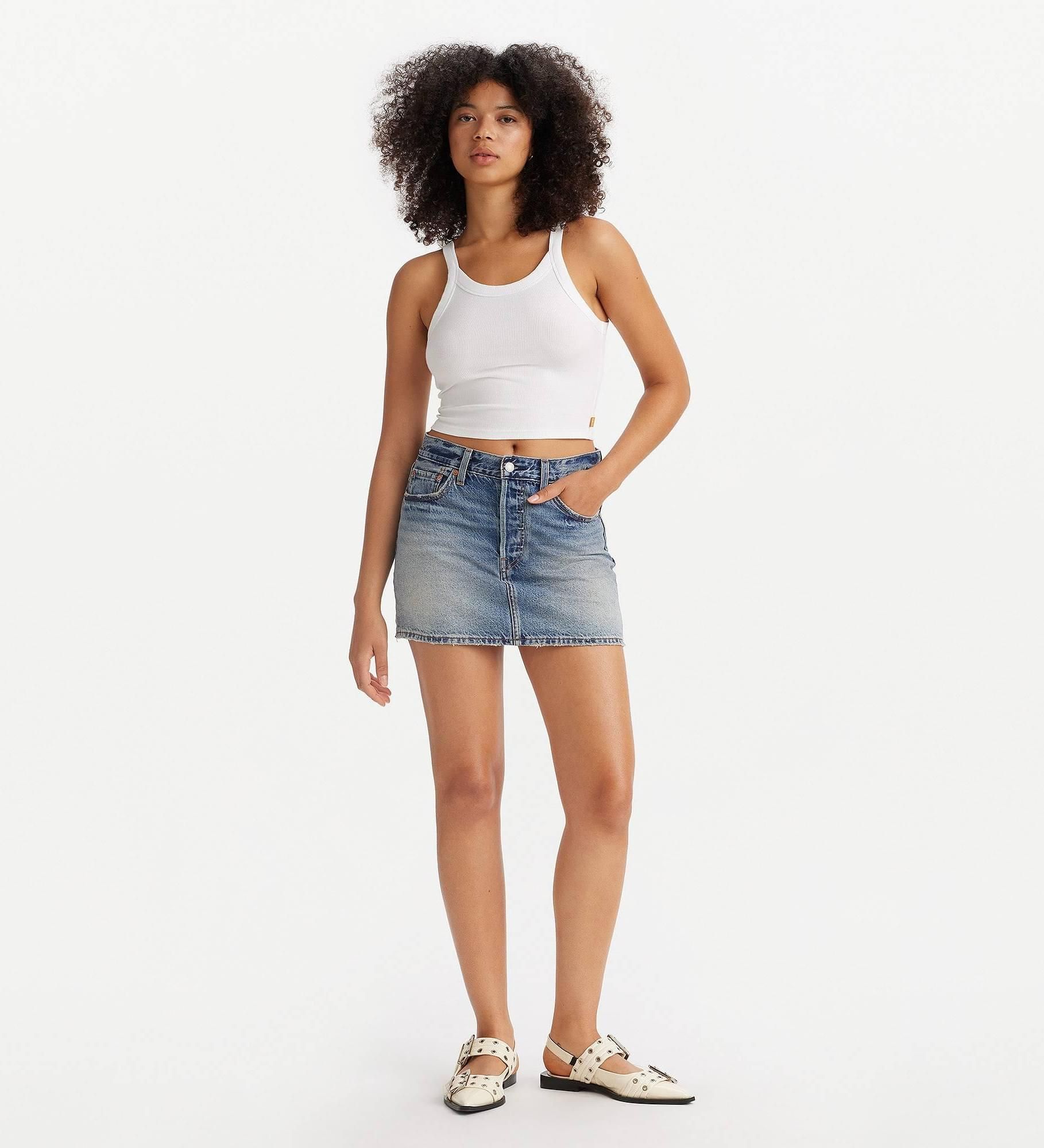Levi's - Váy jeans nữ Regular Icon Skirt