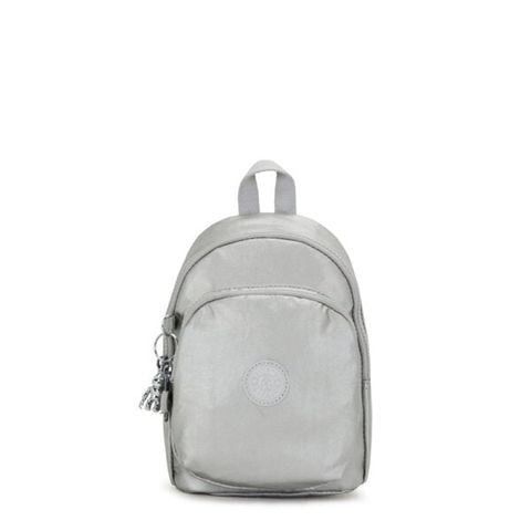 Kipling - Ba lô New Delia Compact Bright Metal Backpack