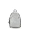 Kipling - Ba lô New Delia Compact Bright Metal Backpack