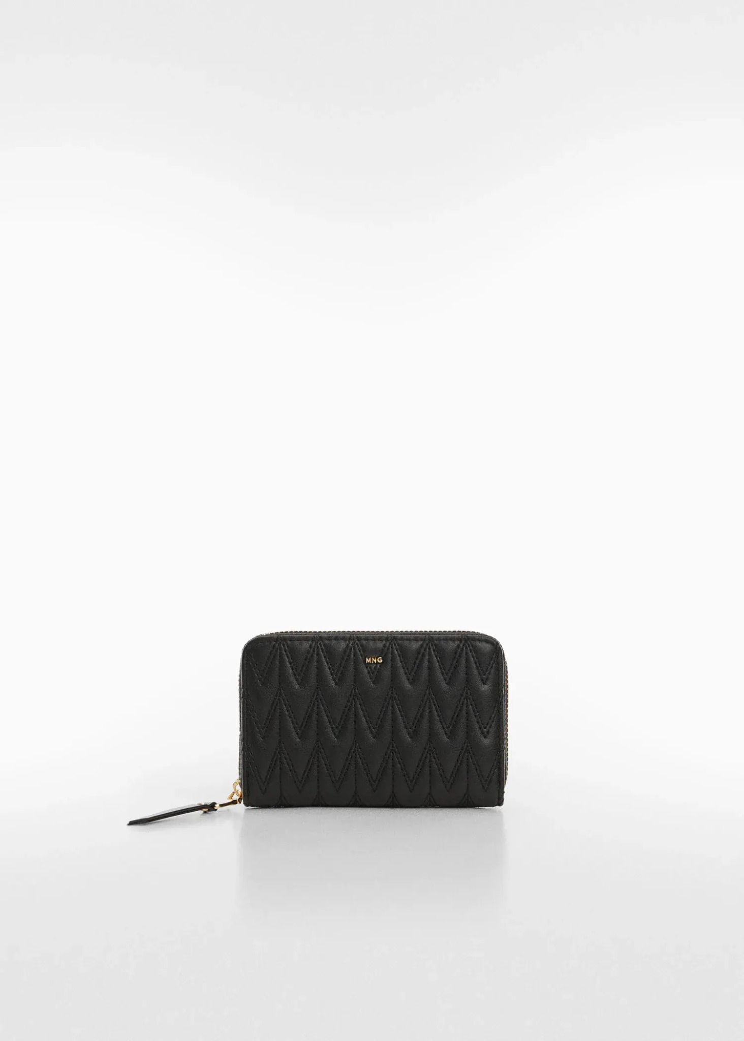 Mango - Ví nữ Padded logo wallet