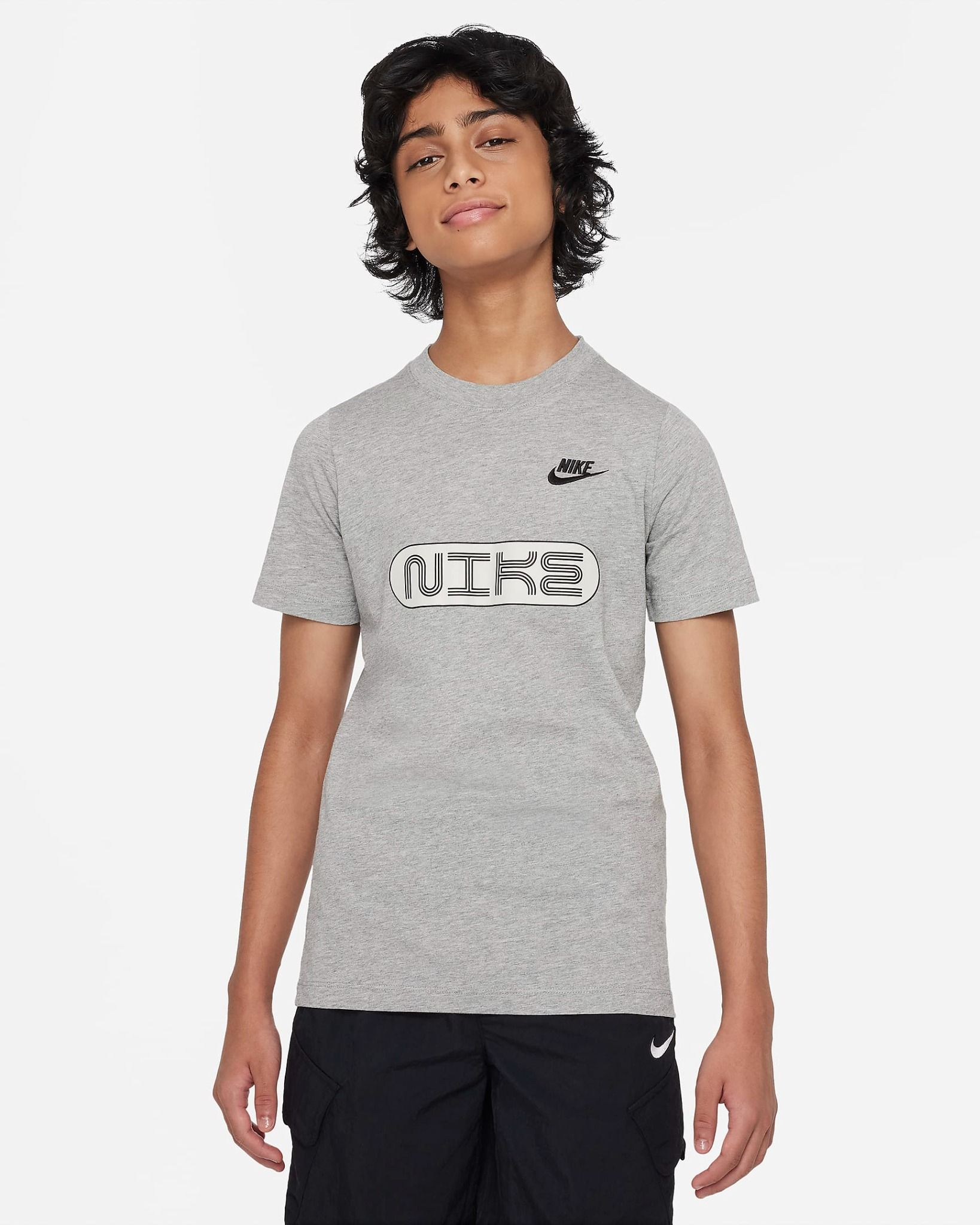 Nike - Áo tay ngắn thể thao Bé Trai Sportswear Older Kids' (Boys') T-Shirt