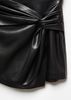 Mango - Chân váy nữ Leather-effect culottes