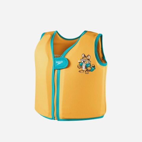 Speedo - Áo phao bơi trẻ em Printed Float Vest Swimming