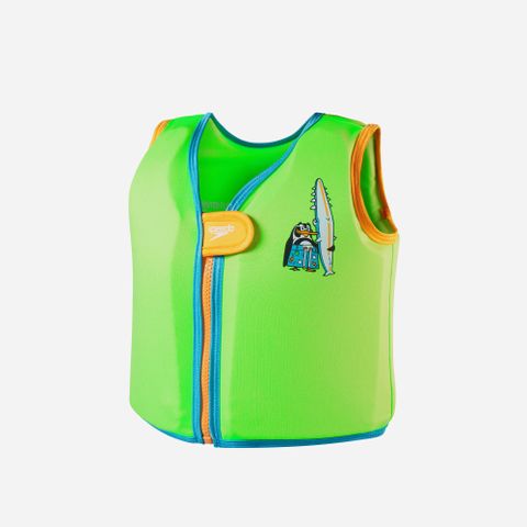 Speedo - Áo phao bơi trẻ em Printed Float Vest Swimming