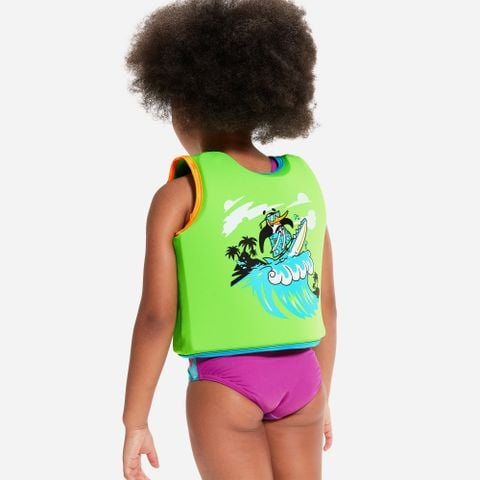 Speedo - Áo phao bơi trẻ em Printed Float Vest Swimming - 2