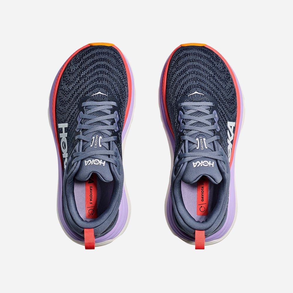 Hoka - Giày chạy bộ nữ Gaviota 5 Wide Running Shoes
