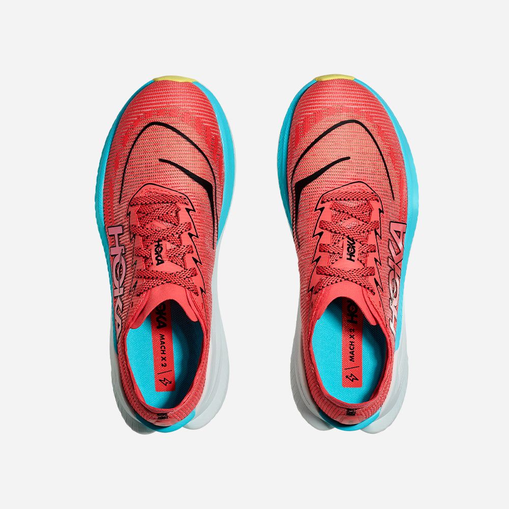 Hoka - Giày chạy bộ nam Mach X 2 Wide Running Shoes