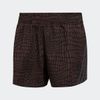 adidas - Quần ngắn chạy bộ Nữ Run Icons 3-Stripes Crocodile Print Running Shorts