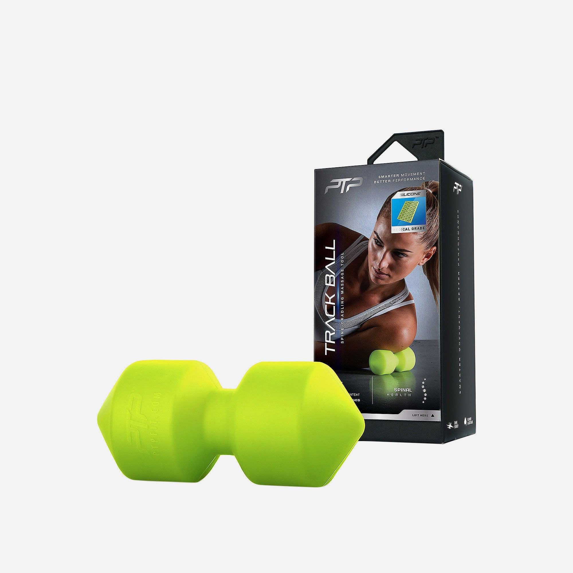 Ptp - Bóng mát xa giãn cơ nam nữ Trackball Soft Lime Fitness