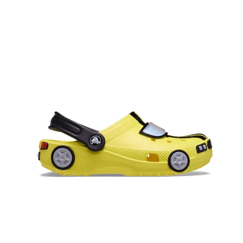Crocs - Xăng đan trẻ em Classic Iam Race Car Lifestyle Sandals