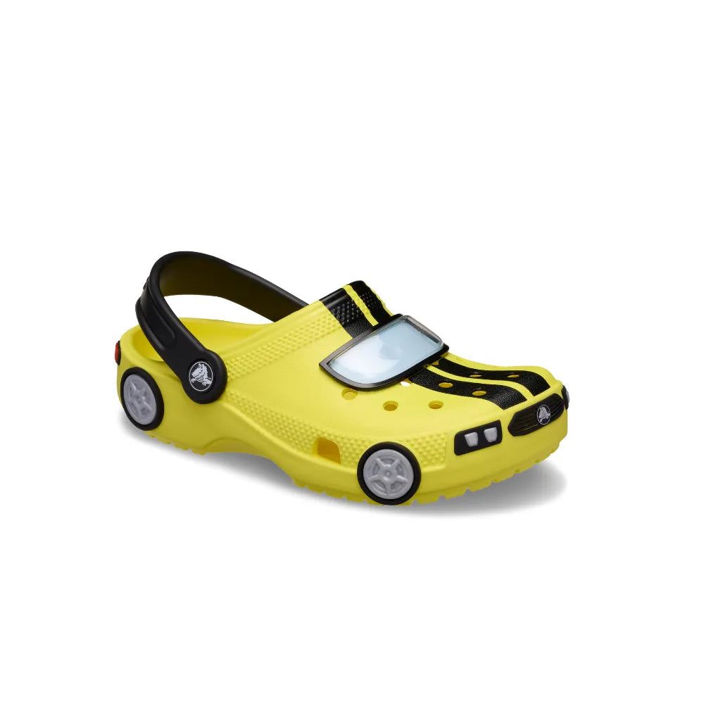 Crocs - Xăng đan trẻ em Classic Iam Race Car Lifestyle Sandals