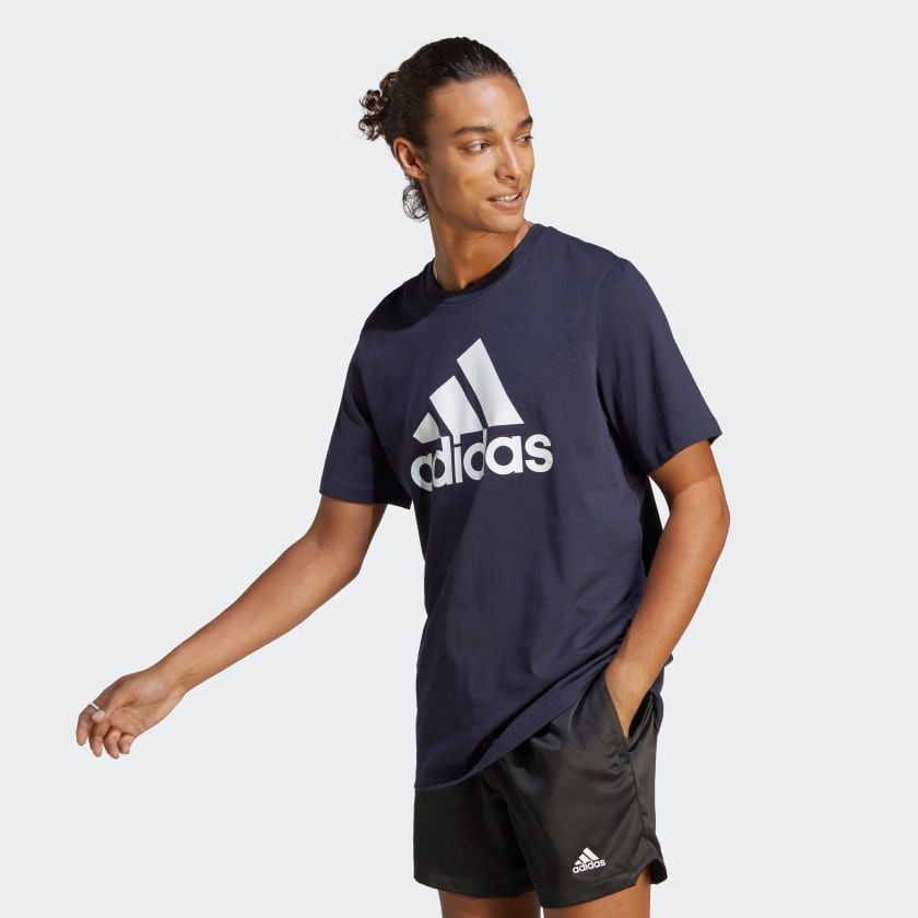 adidas - Áo tay ngắn Nam Essentials Single Jersey Big Logo Tee