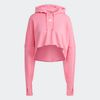 adidas - Áo khoác có mũ trùm đầu Nữ Collective Power Cropped Hoodie