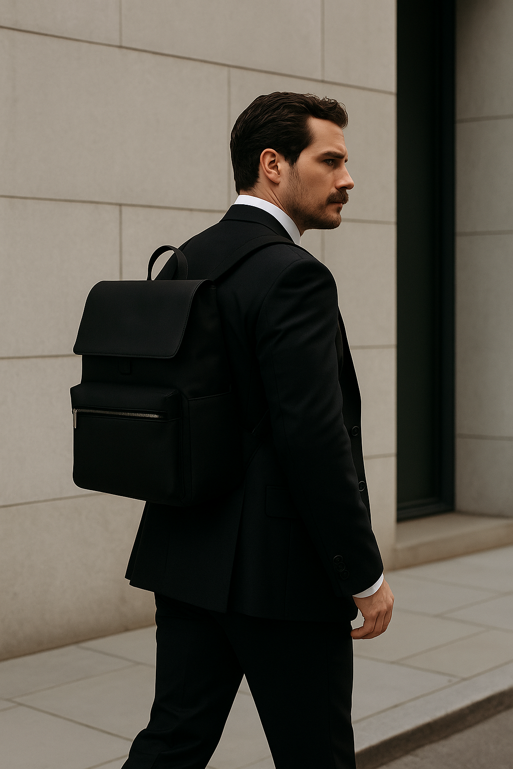 Calvin Klein - Ba lô CK nam Contrast Flap Backpack
