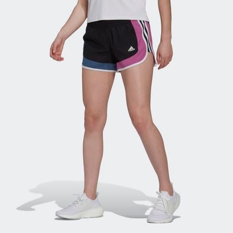 adidas - Quần ngắn chạy bộ Nữ Marathon 20 Colourblock Running Shorts