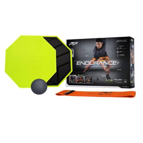 Ptp - Bộ tập độ bền - băng đàn hồi - bóng đàn hồi - tấm trượt nam nữ Endurance+ Pack Fitness