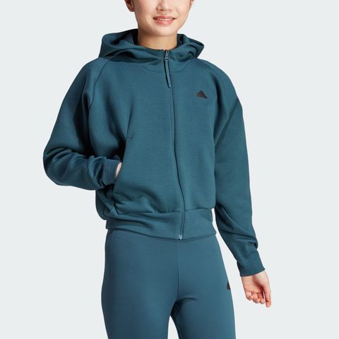 adidas - Áo khoác có mũ trùm đầu Nữ Women's Z.N.E. Full Zip Hoodie