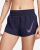 Nike - Quần lửng thể thao Nữ Dri-FIT One Swoosh Women's Mid-Rise Brief-Lined Running Shorts
