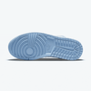 Nike - Giày thời trang thể thao Nữ Women's Air Jordan 1 Low Football Grey and Aluminum