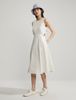 Calvin Klein - Đầm nữ Open Back Midi Dress