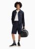 Armani Exchange - Áo khoác jeans nam Ax Denim Blouson Jacket