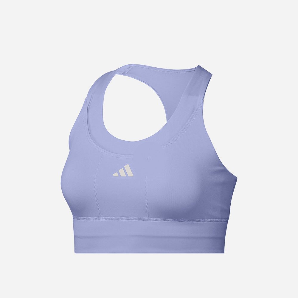 adidas - Áo ngực chạy bộ hỗ trợ vừa Nữ Medium-Support Running Bra - Purple