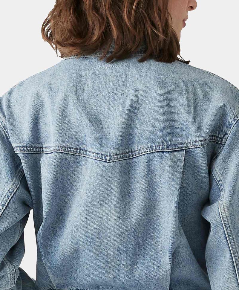 Levi's - Đầm nữ Women's Denim Midi Shirt Dress