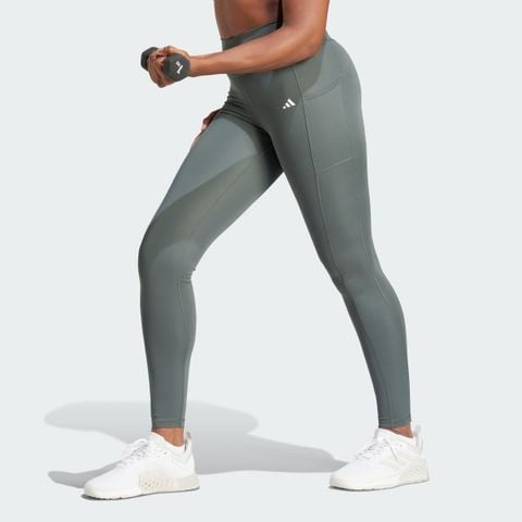 adidas - Quần dài ống bó Nữ Optime Full-Length Leggings