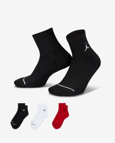 Nike - Vớ Thể Thao Nam Nữ Jordan Everyday Ankle Socks (3 Pairs)