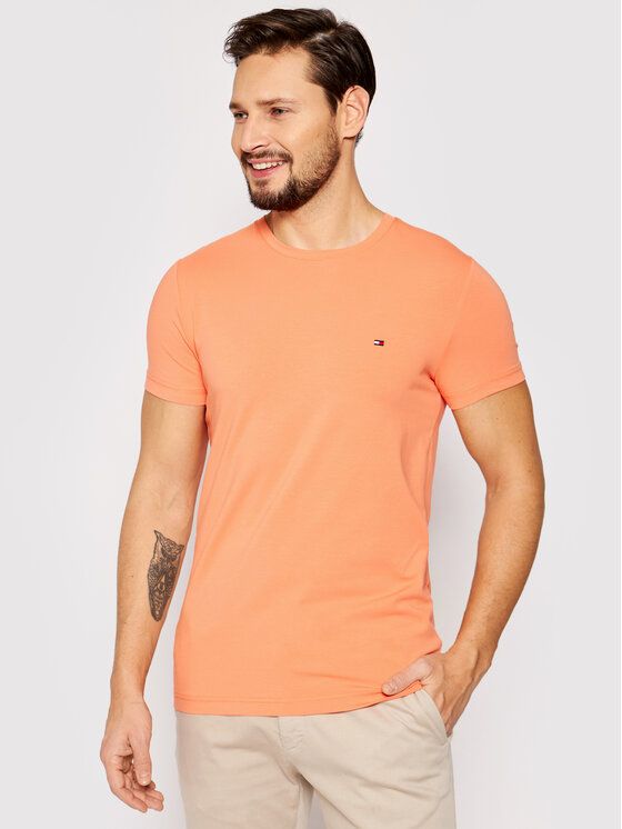 Tommy Hilfiger - Áo tay ngắn nam Stretch Slim Fit Tee