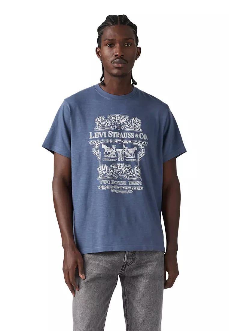 Levi's - Áo thun tay ngắn nam Men's Relaxed Fit Short Sleeve Graphic T-Shirt
